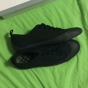 Black Canvas Sneakers